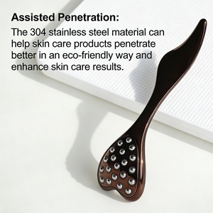 Nuevo 2026: 20 Cucharas de Masaje Rodante con 304 Cuentas para Lifting Facial, Cuidado de la Piel, Mejora de la Piel del Contorno de Ojos y Compresas Frías - Barra de Belleza Facial - Product Image 5