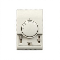 Thermostat d'ambiance mécanique 220V 4A pour climatiseur, contrôleur de température pour ventilo-convecteur, panneau à interrupteur rotatif, IP21, certifié CE