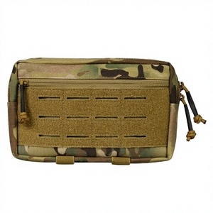 Pochette de premiers secours en nylon imperméable pour kit médical, pochette tactique MOLLE à fermeture éclair pour camping et randonnée, vente en gros - Product Image 2
