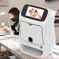 Imprimante de manucure intelligente Dessin 3D Cartouches d'encre automatiques Impression Vente à chaud Machine de peinture d'ongles avec alimentation électrique