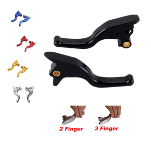 2 <strong>Finger</strong> <strong>and</strong> 3 <strong>Finger</strong> Brake Clutch Lever for Harley Softail Street Bob Deluxe Low Rider Sport Glide 2015-2022 - Product Image 1