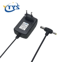 Adaptateur AC/DC 12VDC 1.5A Prise EU/US/UK/AU Compatible Matériel PC pour Lumières LED Garantie de 2 Ans Câble de 1 Mètre Certifié CE/FCC