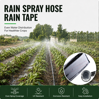 Tuyau d'irrigation micro-pulvérisateur PE plat pour l'agriculture et le jardin, enroulé pour l'irrigation agricole