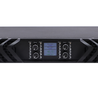 Amplificateur de puissance audio professionnel numérique DA 3200 K4 26800 Watts 4 canaux en nitrure de gallium classe D DPB4.32 4X3200W Métal