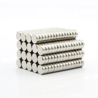 Aimants en néodyme N35 N52 de 1 mm, 2 mm, 3 mm, 4 mm, 5 mm, 6 mm, 8 mm, 9 mm, 10 mm, aimants disques en terres rares Ndfeb, aimants en forme de pièce