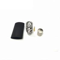 Accessoires de prise CCTV 50 Ohm BNC connecteur Coaxial RF mâle à sertir pour câble WTR400 RG213 RG214 7DFB H1000