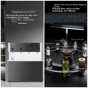 Station d'eau potable verticale à réfrigérant SUS304 la plus vendue, <span class=keywords><strong>fontaine</strong></span> à eau potable à 4 robinets pour l'école - Product Image 6