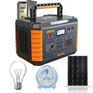 Solar Battery Generator 330W 500w 1000w 2000w Allwei Portable Power Station