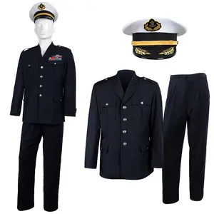 Best Blue Security Company Guard Uniforms For Sale