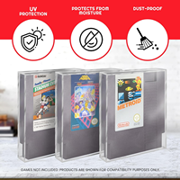 Super Accessoires : Étui de Présentation Moderne en Acrylique Écologique pour Disques de Jeux Vidéo et Consoles