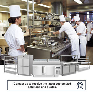 <span class=keywords><strong>Vente</strong></span> directe d'usine, équipement de cuisine commercial en acier inoxydable, ensemble complet, personnalisation à 360°, pour restaurant - Product Image 4