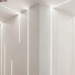 Рекламный алюминиевый профиль со светодиодными полосками для потолка и освещения шкафа, светодиодный алюминиевый линейный корпус