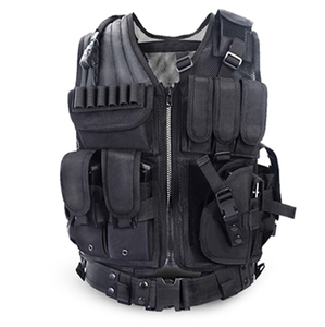 DFV02 - Uniformes de Verano para Hombres de Seguridad, Chaleco Táctico Transpirable de Camuflaje para Entrenamiento de Combate CS al Aire Libre - Product Image 4