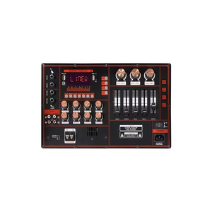 ลำโพง NDR-915 กำลังสูง สำหรับเต้นสแควร์แดนซ์ ขนาด 15 นิ้ว พร้อมล้อลากไม้ ไฟ RGB LED ไมโครโฟนไร้สาย ไฟ RGB LED - Product Image 5