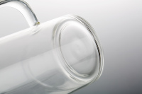 Cafetière à piston en borosilicate résistant à la chaleur, cafetière Moka portable, transparente, écologique, théière 450 ml Samaduran