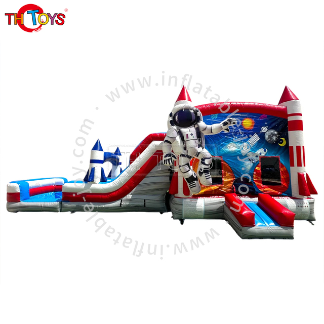 Inflatable Combo Slide with PVC Material 5.8x4.5x4.8m Size Eco-Friendly 10-Person Capacity