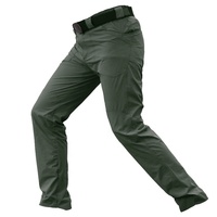 Pantalon Cargo à poche à séchage rapide 100% Polyester pour homme, salopette d'été kaki robuste pour l'extérieur, pantalon de Camping tactique masculin