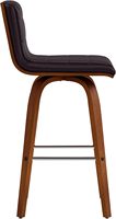 Haute qualité prix usine réglable PU Faux cuir noir tabouret de Bar chaise utilisée pour la cuisine Bar à vin Restaurant café