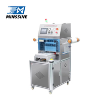 Machine de scellage automatique électrique sous atmosphère modifiée pour canettes de boissons en verre, films plastiques et boîtes alimentaires