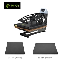 Máquina de Prensa de Calor Nueva de la Marca GalaxyPress GS-105HS Galaxy Auto Clam Slider