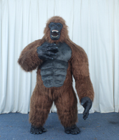 Costume de gorille gonflable publicitaire à prix de gros