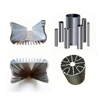 Dissipateur thermique en aluminium extrudé sur mesure, à ailettes haute densité, dissipateur thermique en aluminium usiné CNC, radiateur de refroidissement OEM ODM