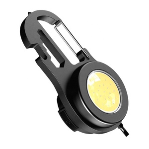 USB Sạc Led Mini COB đèn pin với 1000 cao lumens ABS cơ thể AA pin gấp khung giá cho câu cá đi bộ cắm trại - Product Image 5