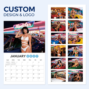 <span class=keywords><strong>Calendario</strong></span> de Pared Personalizado al por Mayor con Paisajes Famosos del Mundo y Monumentos Nacionales, Plan para Días Festivos de Múltiples Países, <span class=keywords><strong>Calendario</strong></span> Promocional - Product Image 2