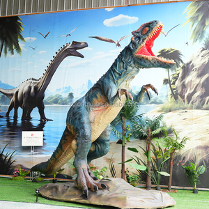 Роботизированный аниматронный динозавр Аллоцавр (только для выставок) с имитацией движений для тематического парка - Product Image 4