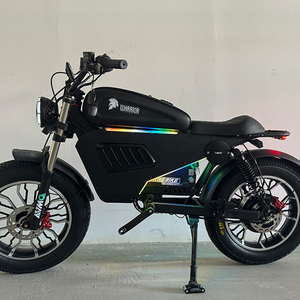 Bicicleta eléctrica de Enduro de 3000W y 60V, máquina de carreras con suspensión completa, buje trasero Pro, rendimiento todoterreno, aleación de aluminio, carga de 120 km - Product Image 3