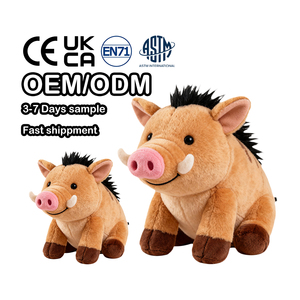 Regalo para niños, Animal <span class=keywords><strong>de</strong></span> <span class=keywords><strong>peluche</strong></span> Súper suave, <span class=keywords><strong>peluche</strong></span> <span class=keywords><strong>de</strong></span> jabalí salvaje, juguete creativo <span class=keywords><strong>de</strong></span> simulación, muñeco <span class=keywords><strong>de</strong></span> <span class=keywords><strong>peluche</strong></span> <span class=keywords><strong>de</strong></span> jabalí - Product Image 1