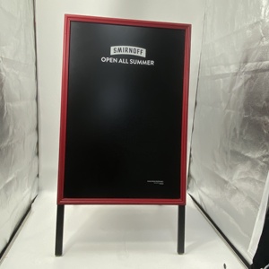 Hot bán tùy chỉnh trẻ em bảng đen một khung Topper Logo cửa hàng gỗ Giá hiển thị - Product Image 4