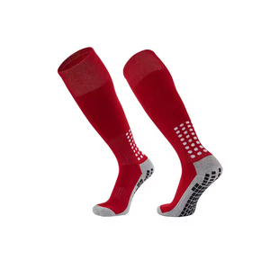 High Quality Custom Logo Non-Slip Football Sports Socks Comfortable Elastic Breathable Knitted High-Crew Summer Wholesale - Product Image 4
