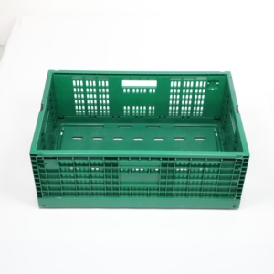 Tùy chỉnh màu sắc sinh thái thân thiện gấp bao bì có thể gập lại nhựa lưu trữ Crate với xử lý cho rau - Product Image 3