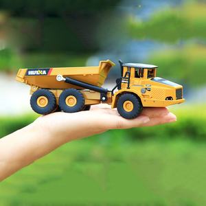 Sanjoyo Modelo a Escala 1/50 de Vehículo de Ingeniería de Metal y Plástico, Juguetes de Construcción para Niños SJY-1712, Camión Volquete Articulado de Simulación Fundido a Presión - Product Image 4