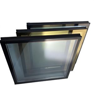 Warm Edge Spacer Hollow Glass Insulating Glass Anti UV Radiation Solar Curtain Wall Custom Size Processing for Villa - Product Image 1