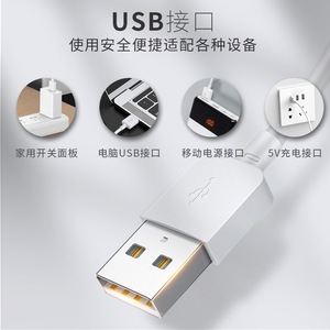 2025 creativo moderno 3D acrílico pesadilla niñas Navidad atmósfera luz USB enchufe alimentación para la decoración del dormitorio de los niños - Product Image 6