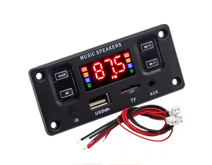 Placa Amplificadora de Audio BT de 12V para Coche, con Pantalla a Color, Grabación, <span class=keywords><strong>Radio</strong></span> FM, Modificación DIY - Product Image 2