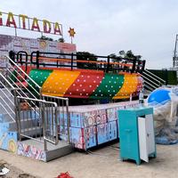 Attrazione Disco Tagada in Metallo per Parchi Divertimento, Uso Commerciale, Durevole e Divertente
