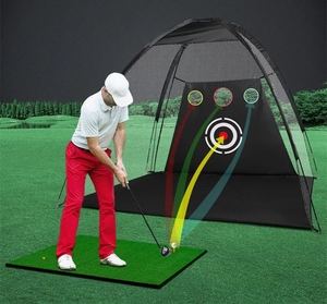 Filet de frappe de <span class=keywords><strong>Golf</strong></span> Portable, entraînement de <span class=keywords><strong>Golf</strong></span> en plein air, Swing en intérieur, aide à la conduite, filet de <span class=keywords><strong>Golf</strong></span> 3m - Product Image 6