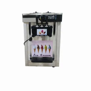 Full automatic High capacity ice cream cone wafer making machine soft serve snow ice cream maker machines