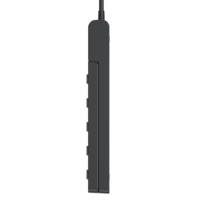 Chargeur de prise intelligent USB de conception simple multiprise standard ue avec panneau carré