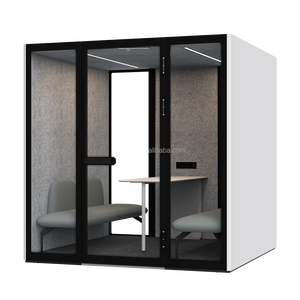 Cabina Telefónica Insonorizada Moderna con Cubierta Suave 2026 Comine, Cabina de Música, Cabina Vocal <span class=keywords><strong>para</strong></span> Uso en Almacenes y Hoteles - Product Image 4