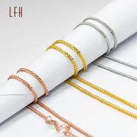 Promotion de Vente en Gros : Chaîne Chopin en Or Massif 18 carats (Au750) – Bijoux en Or Pur 18 carats Véritable – Vente en Gros