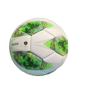 Ballon de football professionnel personnalisé de haute qualité, taille 5, en caoutchouc PVC - Product Image 1