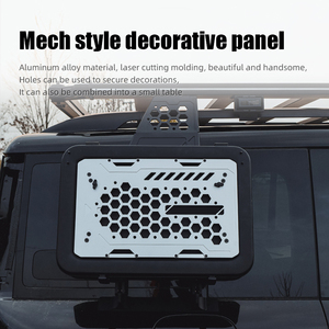 Caja de Almacenamiento Lateral Cyber--Side para Accesorios de Auto GWM-HAVAL-Dargo/H7/H9/<span class=keywords><strong>Raptor</strong></span>, Caja de Herramientas Lateral de Aleación de Aluminio - Product Image 2