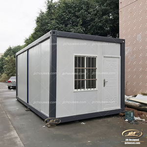 JJC-Casa pequeña de contenedores de lujo de acero estructural galvanizado/tienda/oficina, casa prefabricada con marco de metal personalizada - Product Image 6