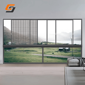 GS Factory Price Energy Efficient Aluminum Sliding <b>Window</b> with Fly <b>Screen</b> for Tropical and Coastal Areas - Product Image 5