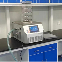 Mini Lyofilisator Droge Halal Zachte Zoete Snoep Laboratorium Droog Ijs Poeder Kleine Plantaardige Vacuüm Mini Vriesdroger