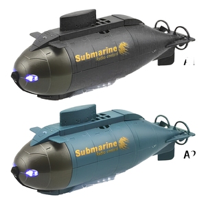 Venta al por mayor sugeryy Mini RC submarino electrónico barco impermeable pecera RC barco ShipToys - Product Image 2